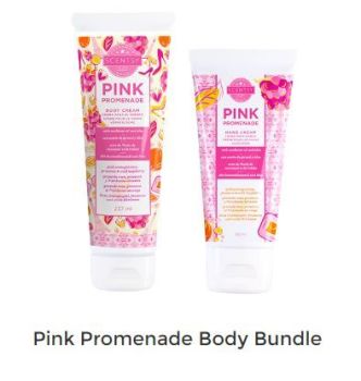 pink pomenade body bundle scentsy