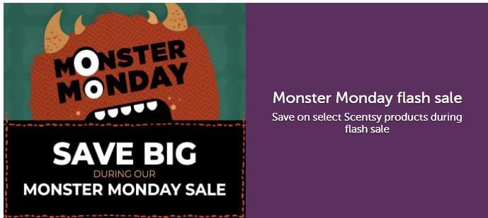 monster monday flash sale