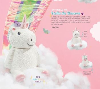 stella the unicorn scentsy candle warmer UK