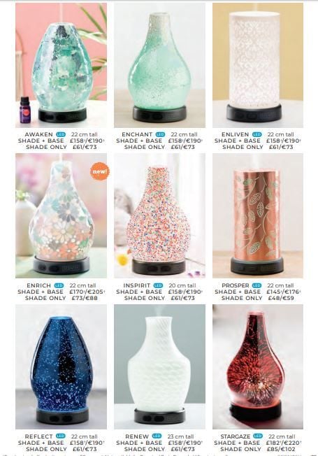 scentsy diffuser examples wick free scented candles 2019