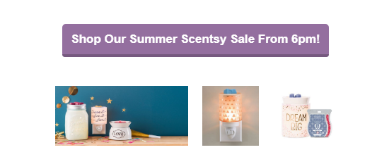 scentsy sale from 6pm