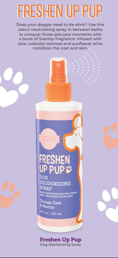 SCENTSY DOG DEODORIZING SPRAY