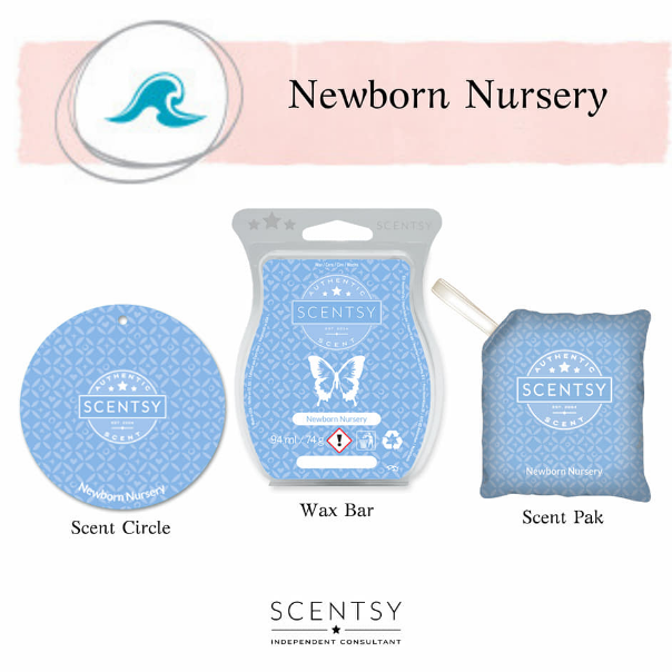 newborn nursery scentsy wick free scented candles