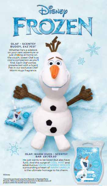 Olaf Scentsy buddy