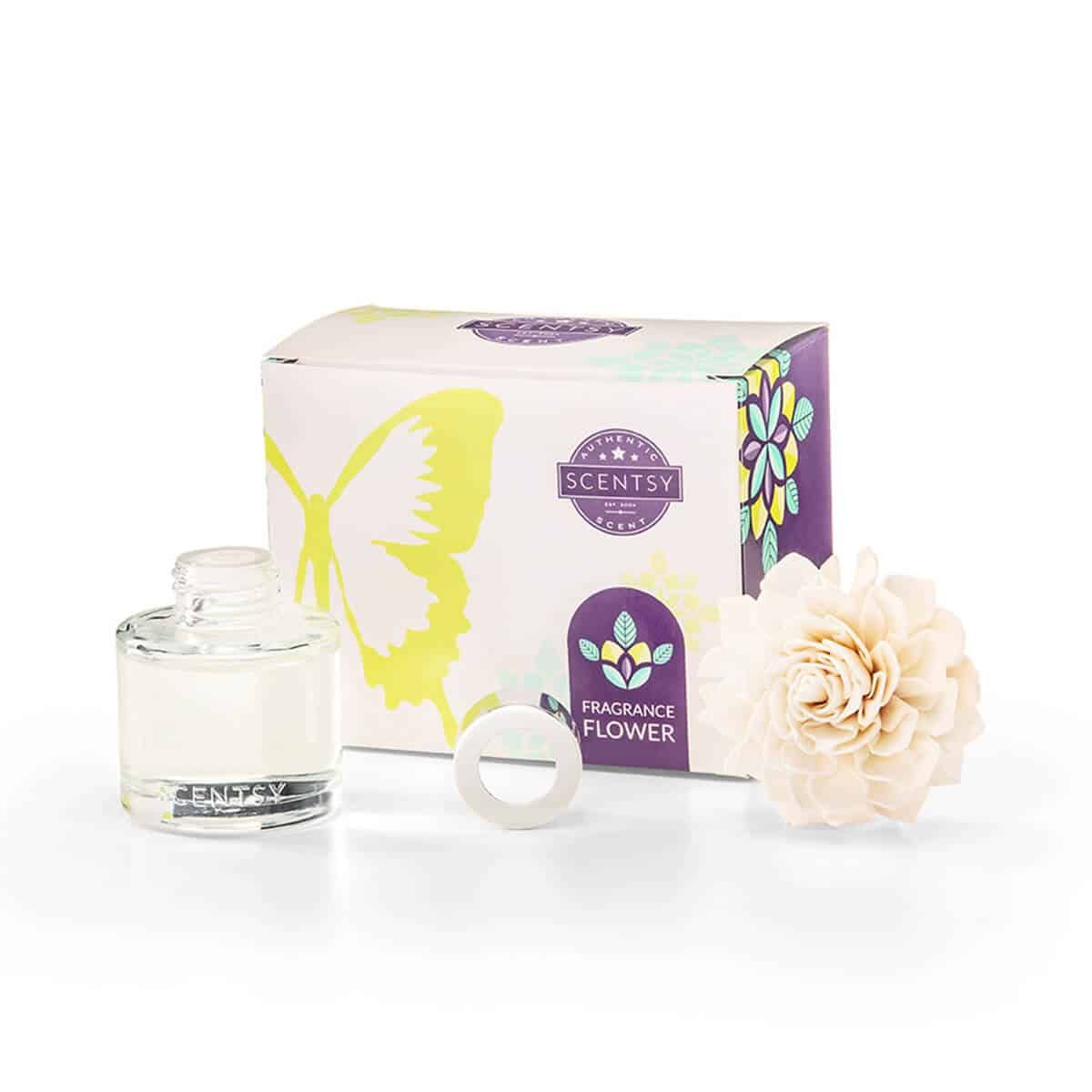 Scentsy Fragrance Flower  contents
