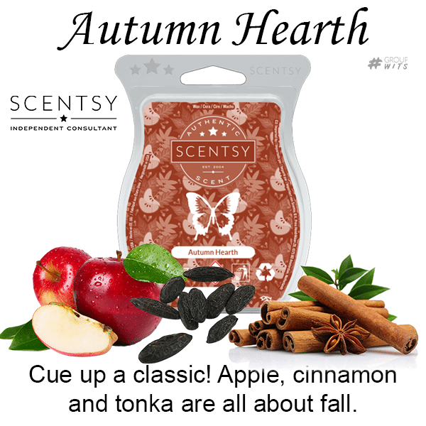 Autumn Hearth Scentsy Bar wick free scented candles