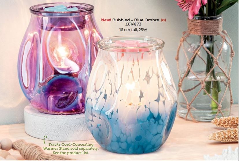Bubbled Blue Ombre Scentsy Warmer