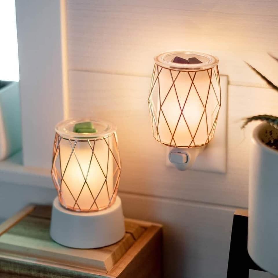 plug in warmers scentsy wick free scented candles