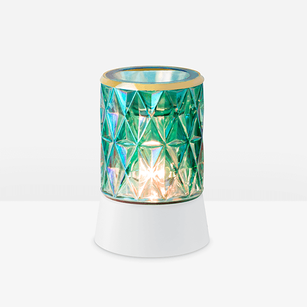 Crowned in Gold Mini Warmer with Table top Base