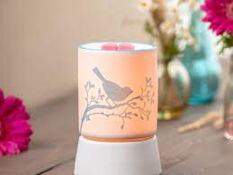 Bluebird Mini Scentsy Warmer with Tabletop Base