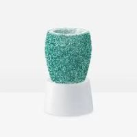 Glitter Teal Mini Scentsy Warmer with Tabletop Base