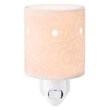 Lace Mini Scentsy Warmer with Wall Plug