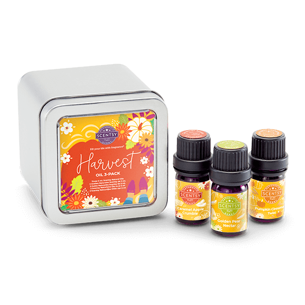 Harvest Scentsy Oil 3-pack