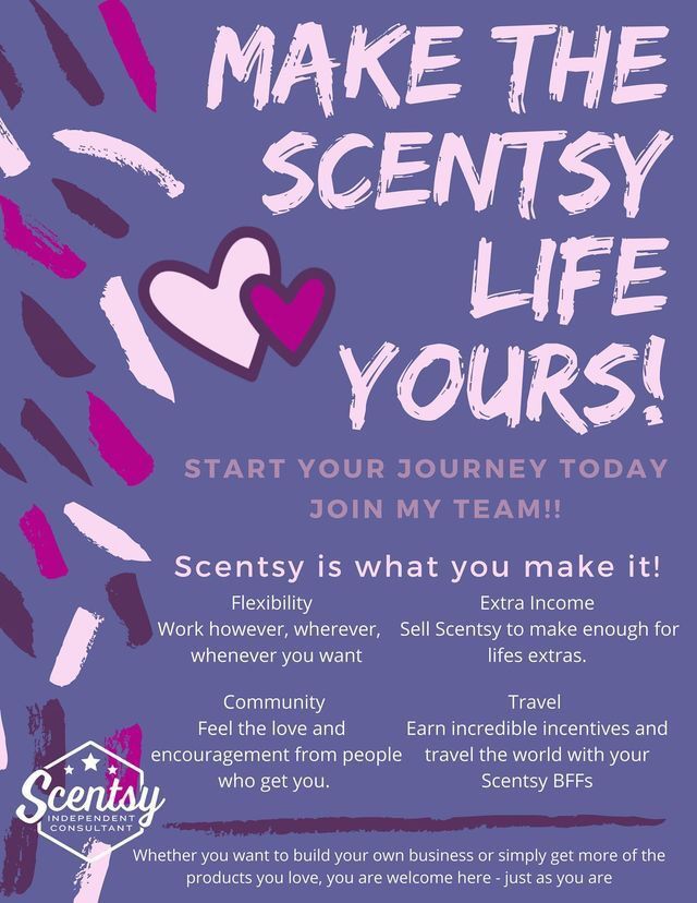 Scentsy Starter Kit To Become a Scentsy Consultant