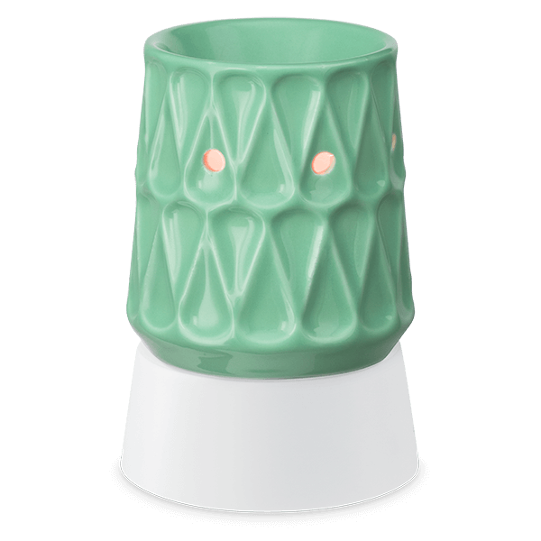 Mod Green Scentsy Mini Warmer with table top base