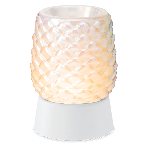 Scallop Scentsy Mini Warmer with table top base