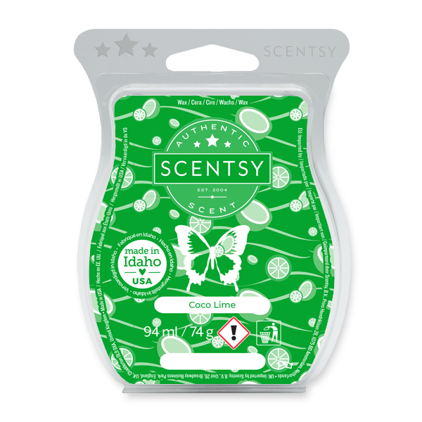 Coco Lime Scentsy Wax Bar