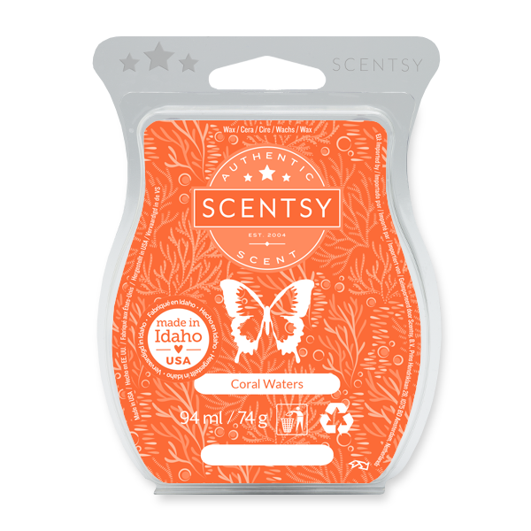 Coral Waters Scentsy Wax Bar
