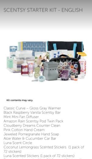 Sign up to Scentsy mobile guide