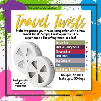 Scentsy travel twist wick free scented candles (2)