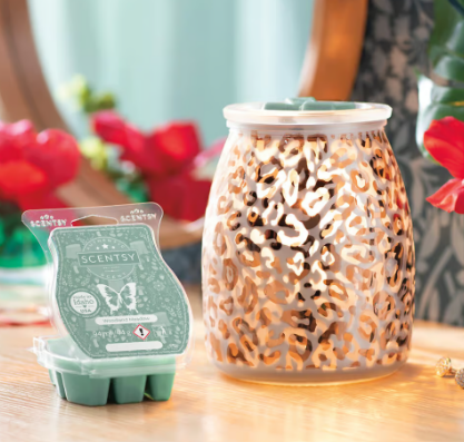 Savanna Scentsy Warmer wick free scented candles