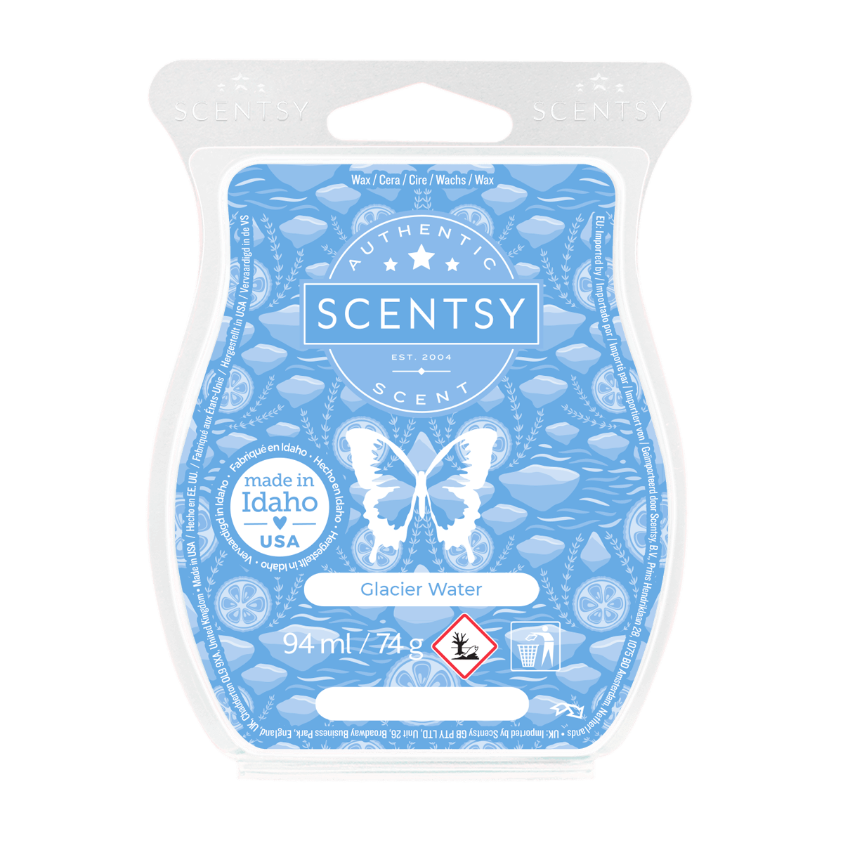 Glacier Water Scentsy Bar