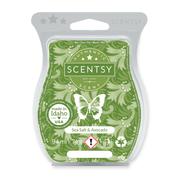 Sea Salt & Avocado Scentsy Bar