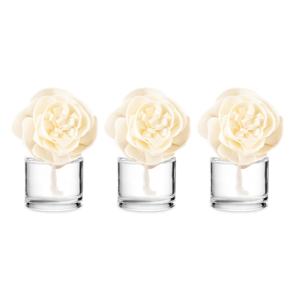 Three Pack Scentsy Fragrance flowers