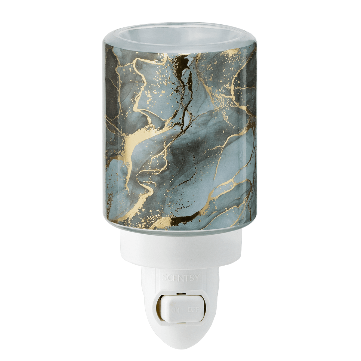 Gold Cracked Marble Scentsy Plug in Warmer