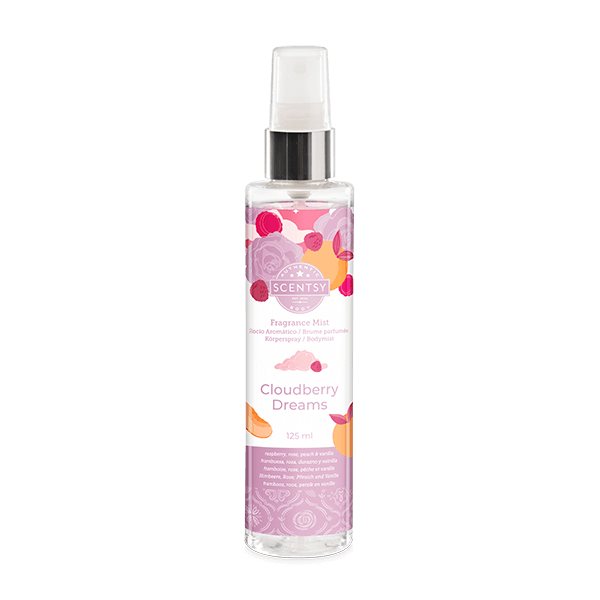 Cloudberry Dreams Scentsy Fragrance Mist 