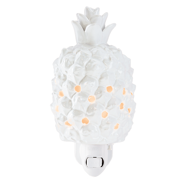 Queen Pineapple Scentsy Mini Wax Warmer with Wall Plug