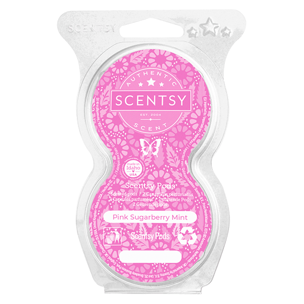 Pink Sugarberry Mint Scentsy Pod Twin Pack