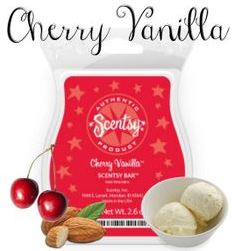cherry vanilla scentsy bar