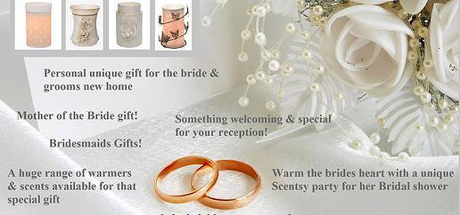 scentsy wedding reception and gift ideas