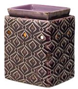 scentsys WICK FREE SCENTED CANDLE warmer amethyst deluxe