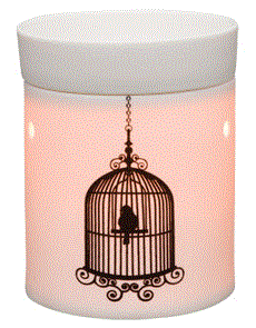 scentsy wick free scented candle warmer finch deluxe