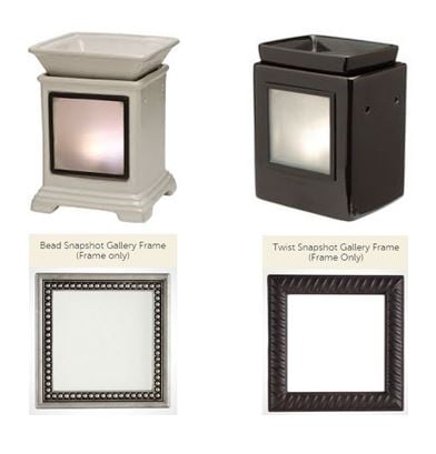 gallery warmer and snapshot frame scentsy