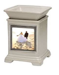 cream classic gallery scentsy warmer and snapshot fram