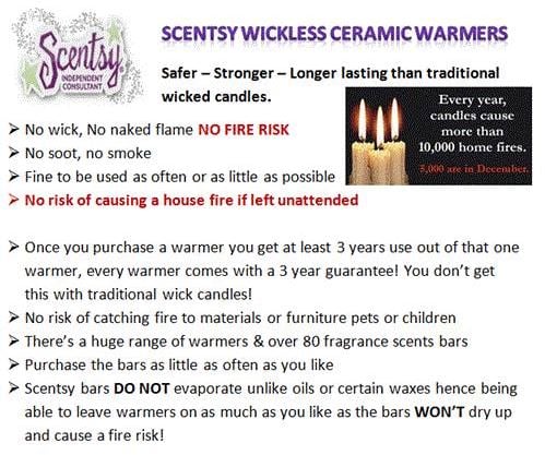 why buy scentsy no wick no smoke no fire risk