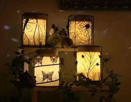 glowing silhouette scentsy warmers