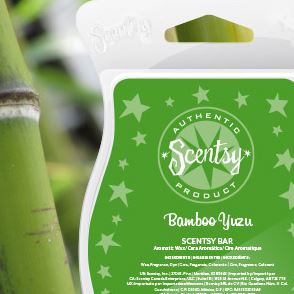 bamboo New uk scentsy fragrance wick free candle wax bars