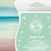 bonfire beach New uk scentsy fragrance wick free candle wax bars
