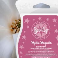 mystic magnolia New uk scentsy fragrance wick free candle wax bars