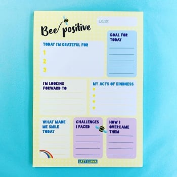Bee Positive Notepad