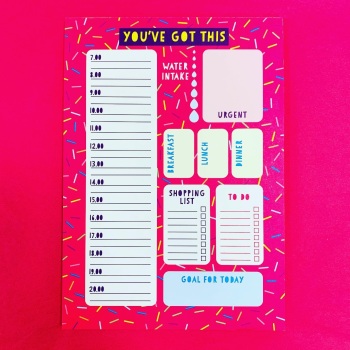Pink Sprinkles A5 Daily Planner