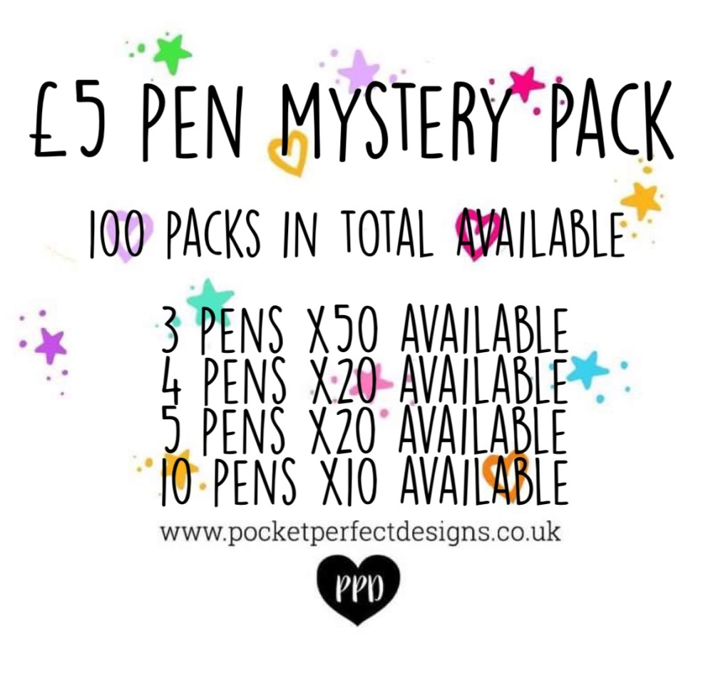 Limited Edition Mystery Pen Pack