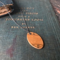 Oval Ruler Pendant