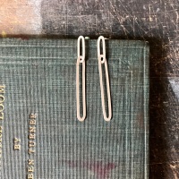 Double Lozenge Link Earrings