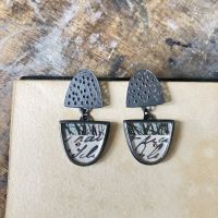 Holey Arch + Paper Bowl Earrings
