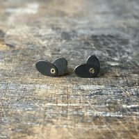 Overlapping Oval Studs